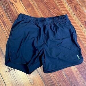 Lands End Seimming Trunks in Black w 4” inseam